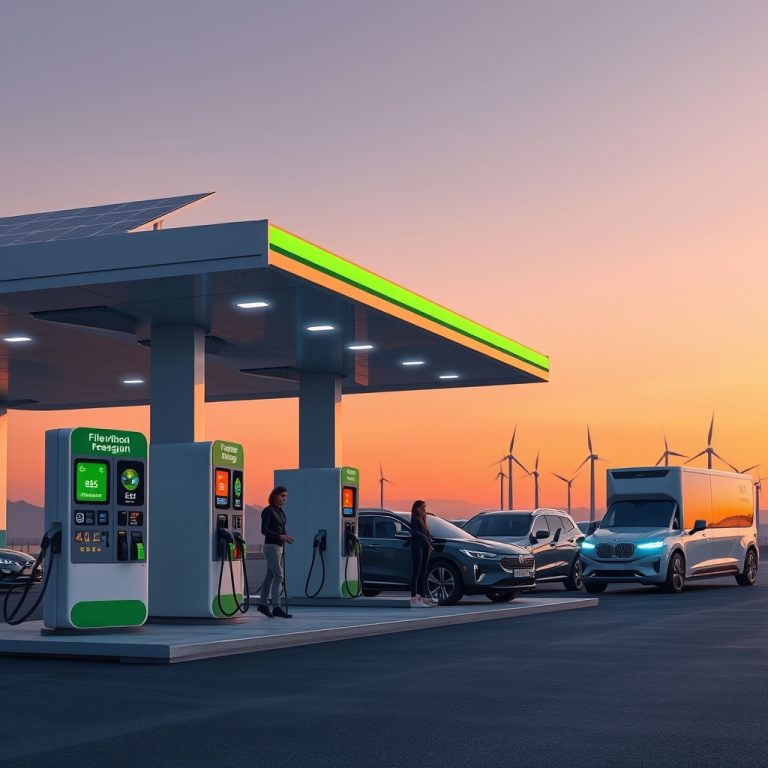 Low Carbon Fuel Retail: Strategies for Gas Stations to Go Green