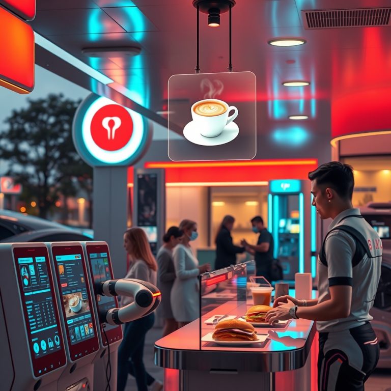 Smart Forecourt Dining: How AI and IoT Are Revolutionizing Fuel Station Cafes
