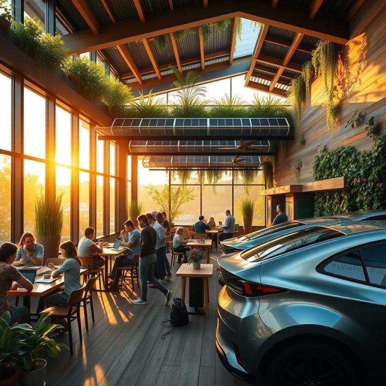 Sustainable Automotive Cafes: Combining Convenience and Eco-Friendliness