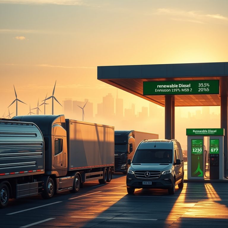 The Dawn of Carbon Neutral Mobility: How Renewable Diesel and Exhaust Aftertreatment Are Redefining Sustainable Transportation