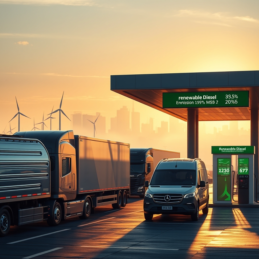 The Dawn of Carbon Neutral Mobility: How Renewable Diesel and Exhaust Aftertreatment Are Redefining Sustainable Transportation
