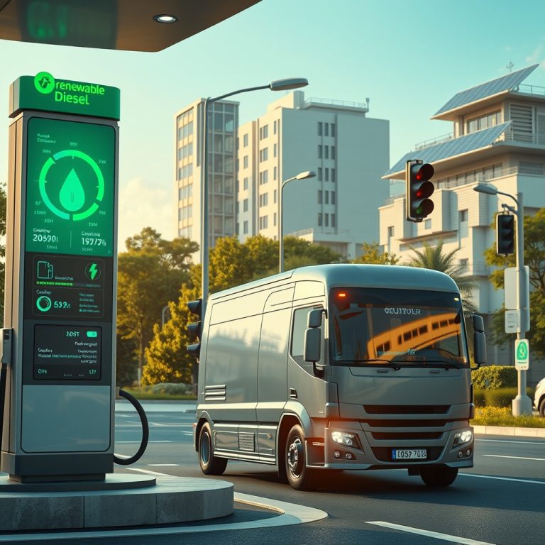 The Intersection of Renewable Diesel and Connected Car Technology: Driving Toward a Smarter, Greener Future