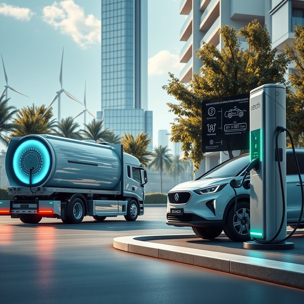 The Promise of Hydrogen Fuel Cells and Smart Charging: A Dual Path to Zero Emission Mobility