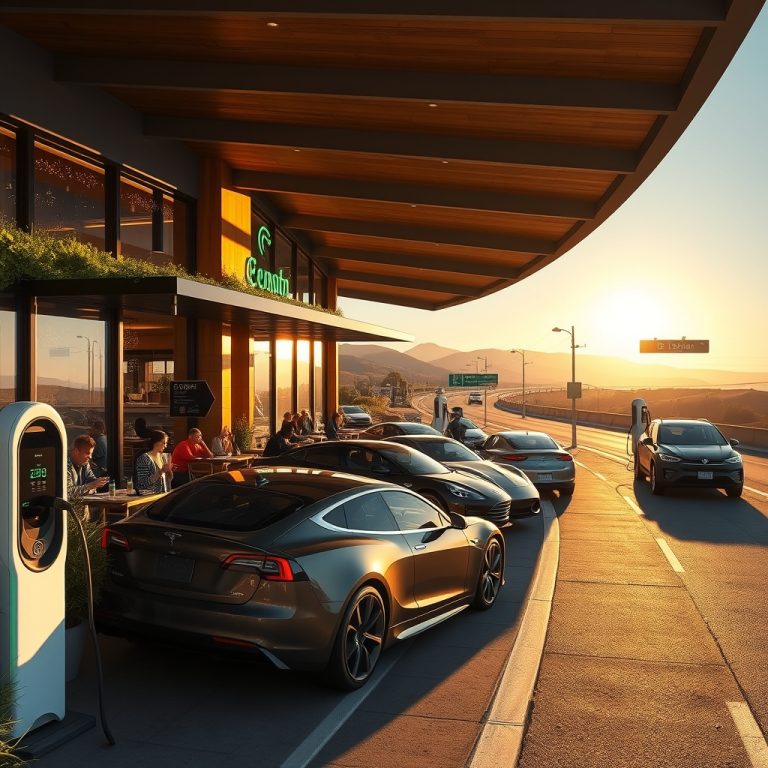 The Rise of EV Charging Station Restaurants: A New Era of Roadside Dining