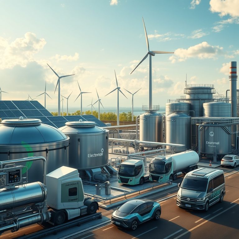 The Intersection of Green Hydrogen Storage and Electrofuels: Pioneering the Next Wave of Sustainable Mobility