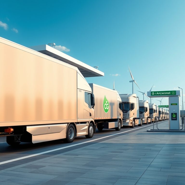 The Synergy of Compressed Natural Gas Technology and E-Methanol: A New Era for Sustainable Heavy-Duty Transport
